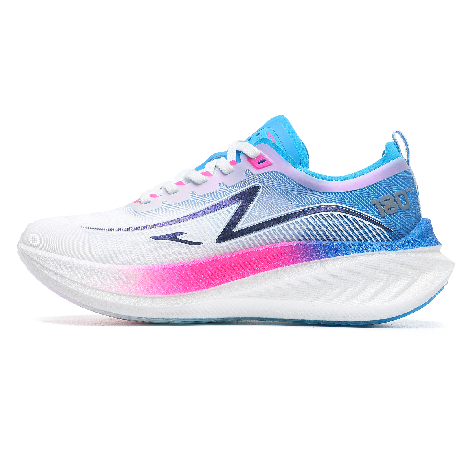 TREEPERI Running Shoes Unisex Low Top Blue/Red/White