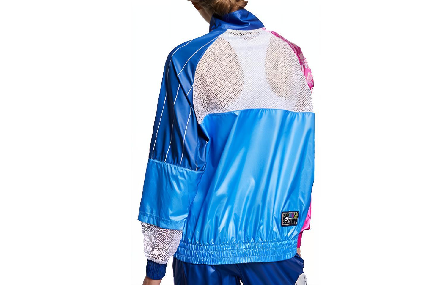 Женская куртка Nike Sportswear (сине-белый) — фото 3