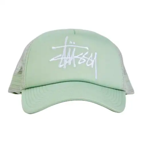 Stussy Polyester Baseball Caps Men's Green