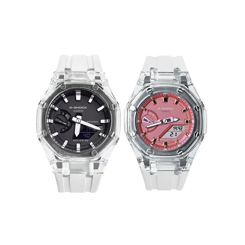 CASIO Unisex Liquid Crystal/Analog Dual Display Series 48.5mm Black Watch