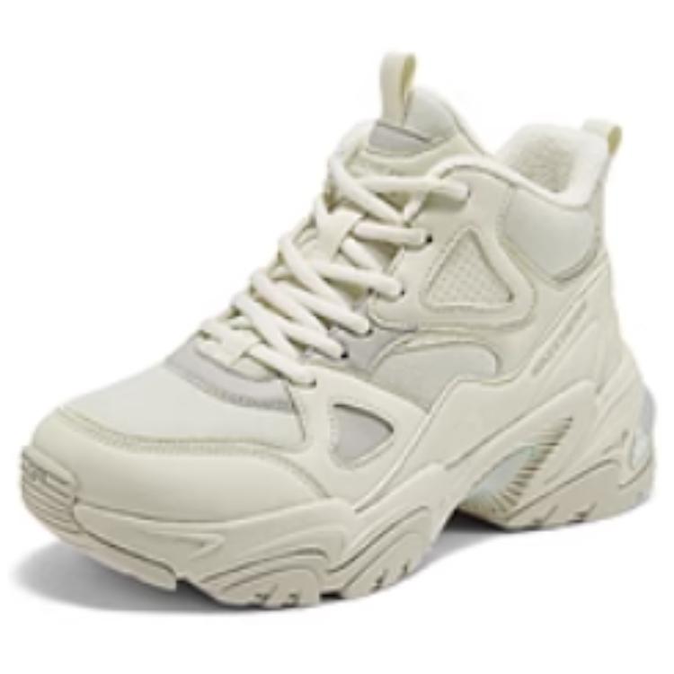 Skechers DLITES Lightweight Cushioning Breathable Rebound Support Balance Anti Rollover High top Casual Running Shoes