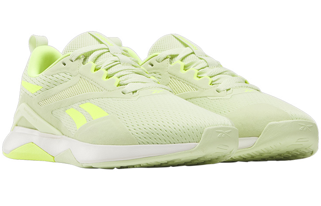Reebok Nanofle Breathable Low top Training Shoes Women’s Cyan Yellow