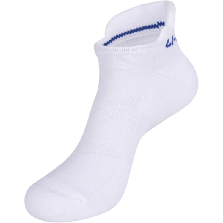 Li Ning Crew Socks Men's 1 Pack White Blue