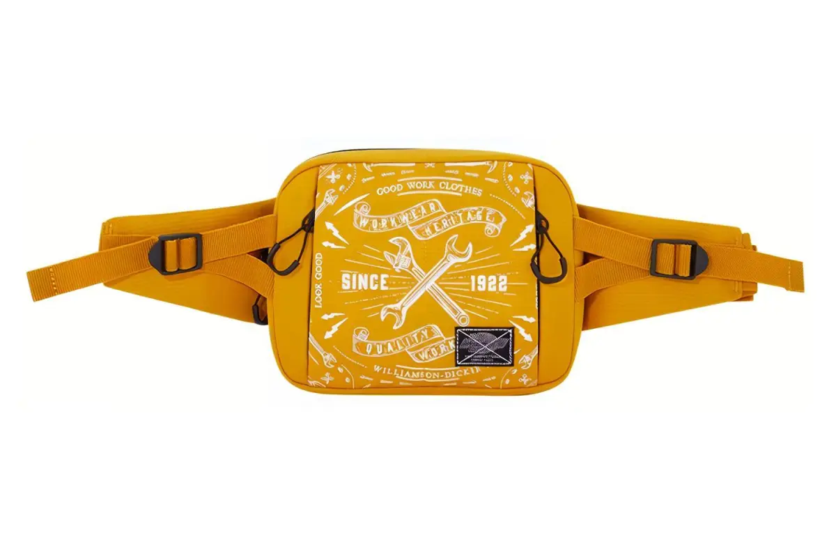Dickies Polyester Waist Bag Chest Bag Regular Unisex Orange