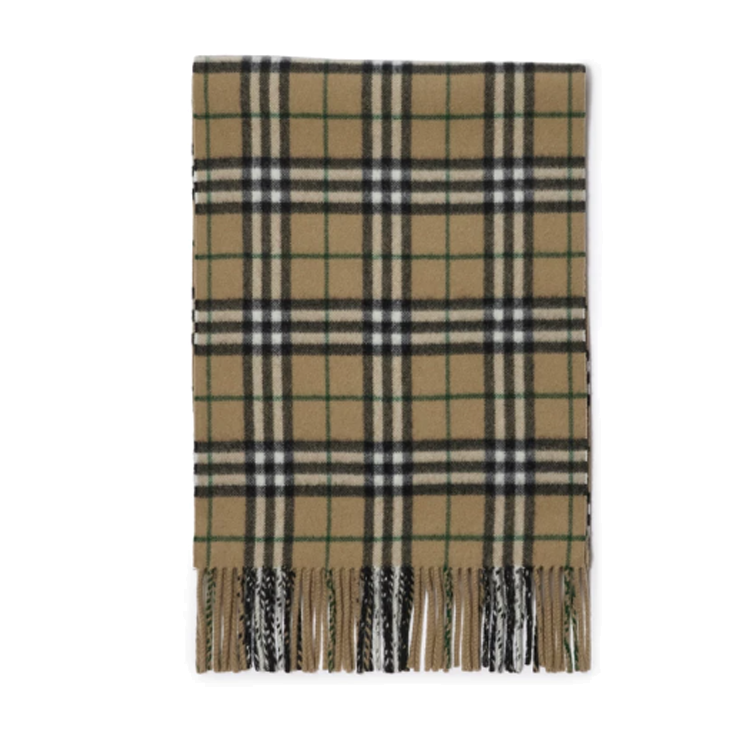 Шарф Burberry (коричневый) — фото 2