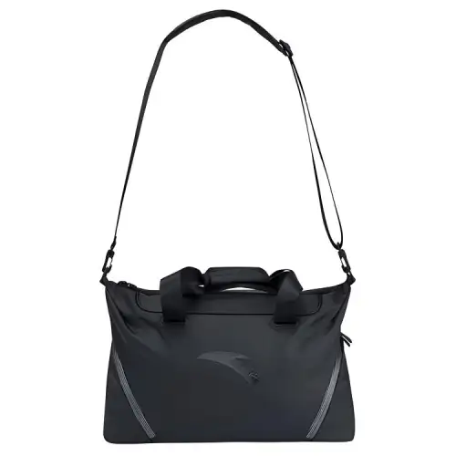 Anta Basketball Collection Fabric Portable Crossbody Bag, Shoulder Bag Regular Unisex Black