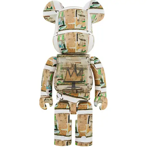 BE@RBRICK 1000% BE@RBRICK Jean-Michel Basquiat King Pleasure trendy doll 70cm