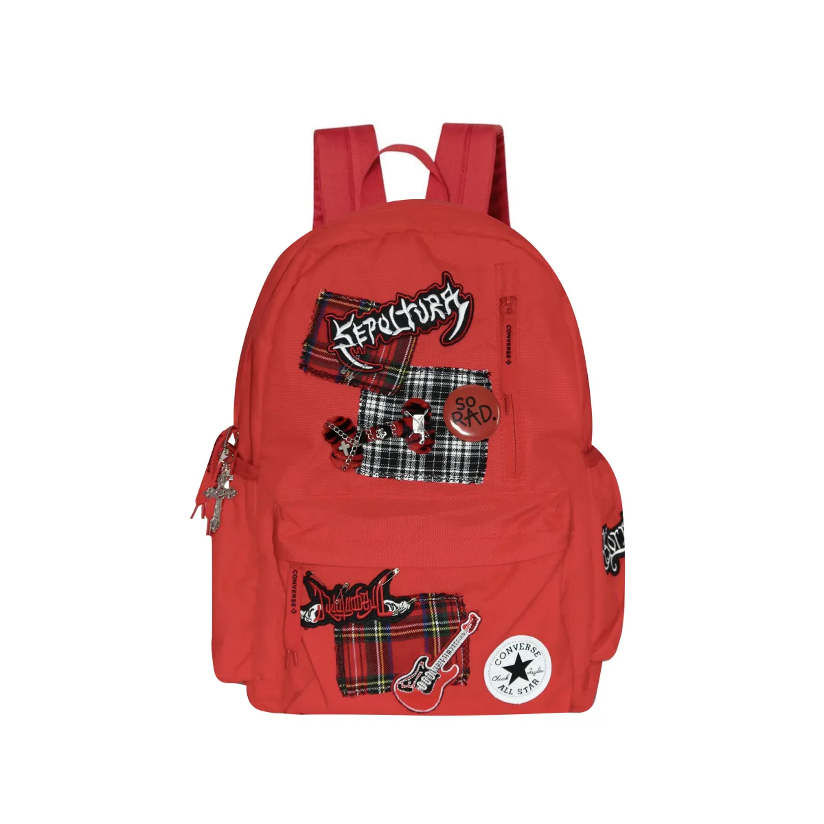 Converse Polyester Backpack Medium Unisex Red