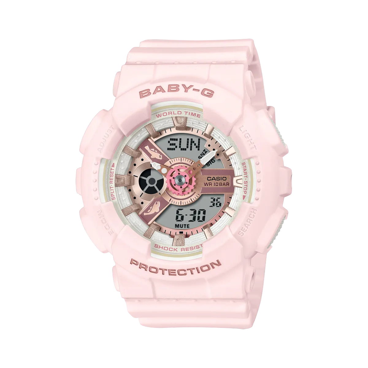CASIO Women's BABY-G Gray Watch BA-110AQ-4APR