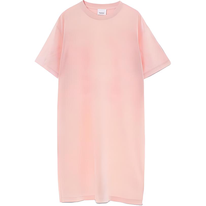 Burberry Burberry SS23 graphic print pullover short-sleeved dress for women pink