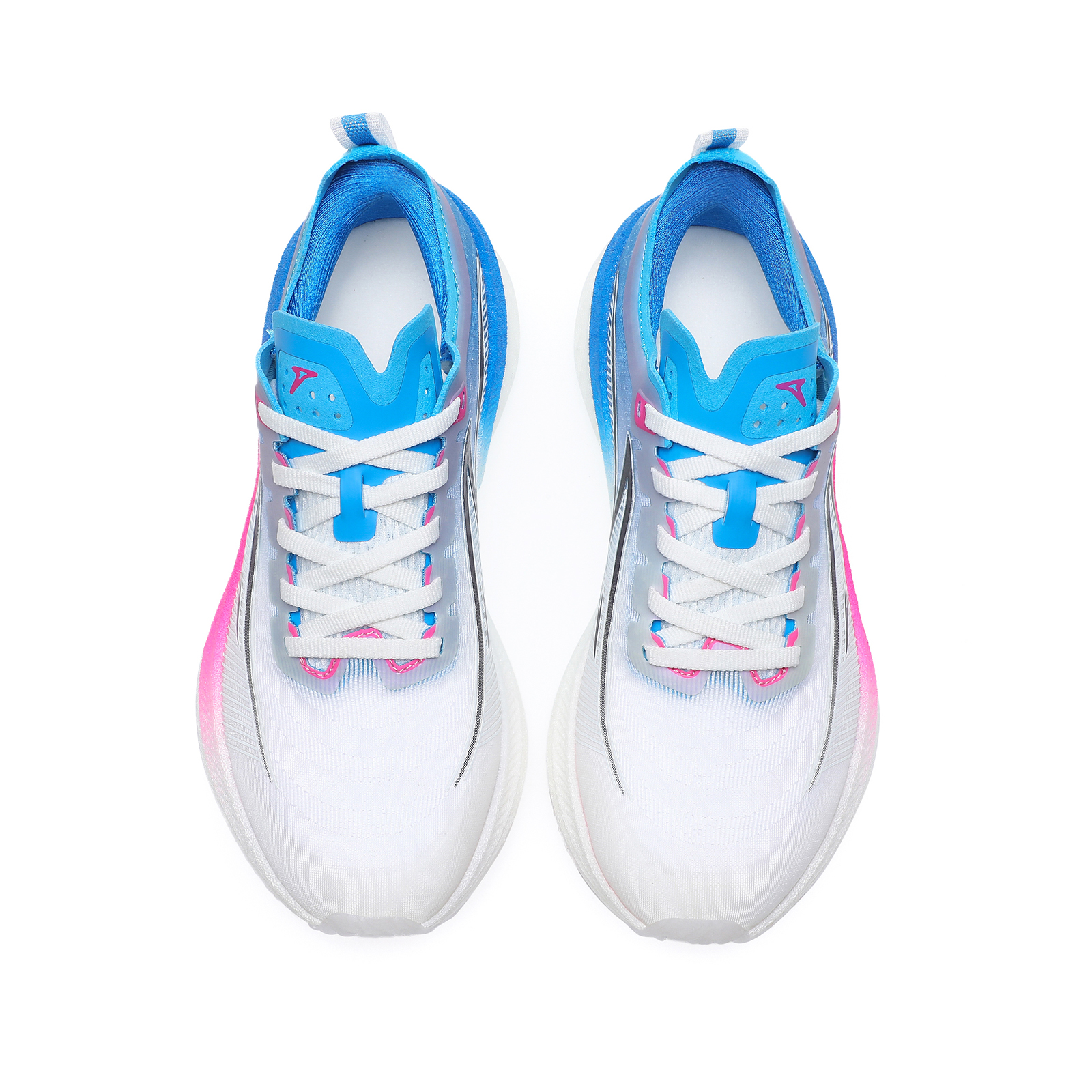 TREEPERI Running Shoes Unisex Low Top Blue/Red/White