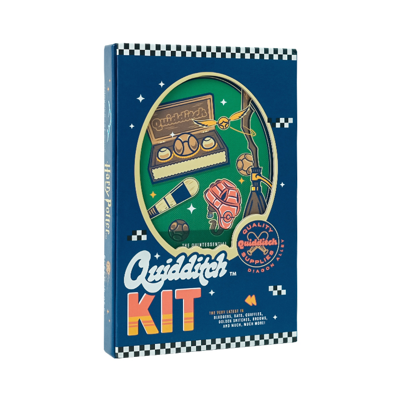 OTRAINBOW Harry Potter Quidditch Competition Series Golden Snitch Notebook Hardcover Color Page Diary Pocket Notebook