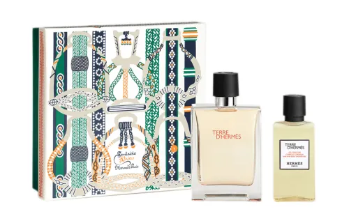 HERMES Men's gift box, perfume, set, 100 ml, 80 ml