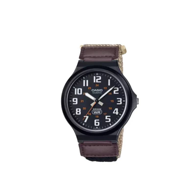 CASIO Men Standard Series Black Watch MW-240B-5BV
