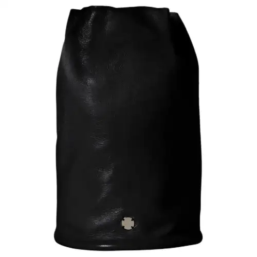 THE ROW Calfskin Bucket Bag Clutch Women's Black