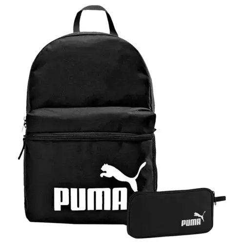 PUMA Polyester Blend Fabric Backpack Women's Black
