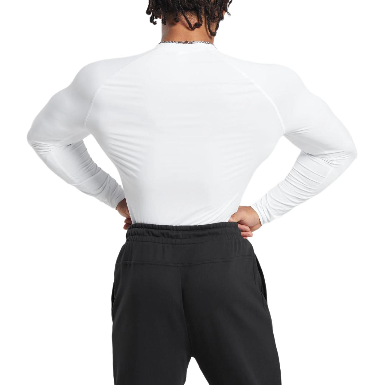 GYMSHARK Element Baselayer Workout Clothing Men’s White