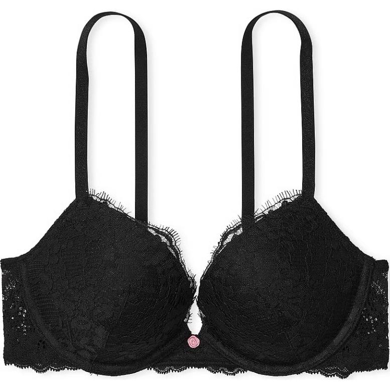 Женский бюстгальтер Victoria's Secret Dream Angels Push-Up (черный)