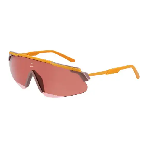 Nike Acetate Irregular Shape Sunglasses Unisex Orange