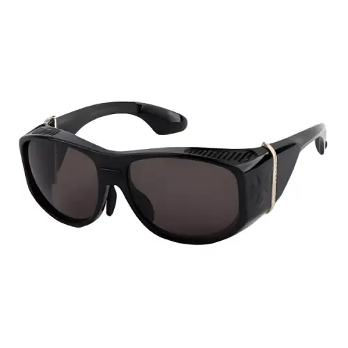 Chrome Hearts Round Sunglasses Men's Black