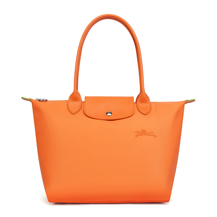 Женская сумка LONGCHAMP Le Pliage Green 28 (оранжевая)