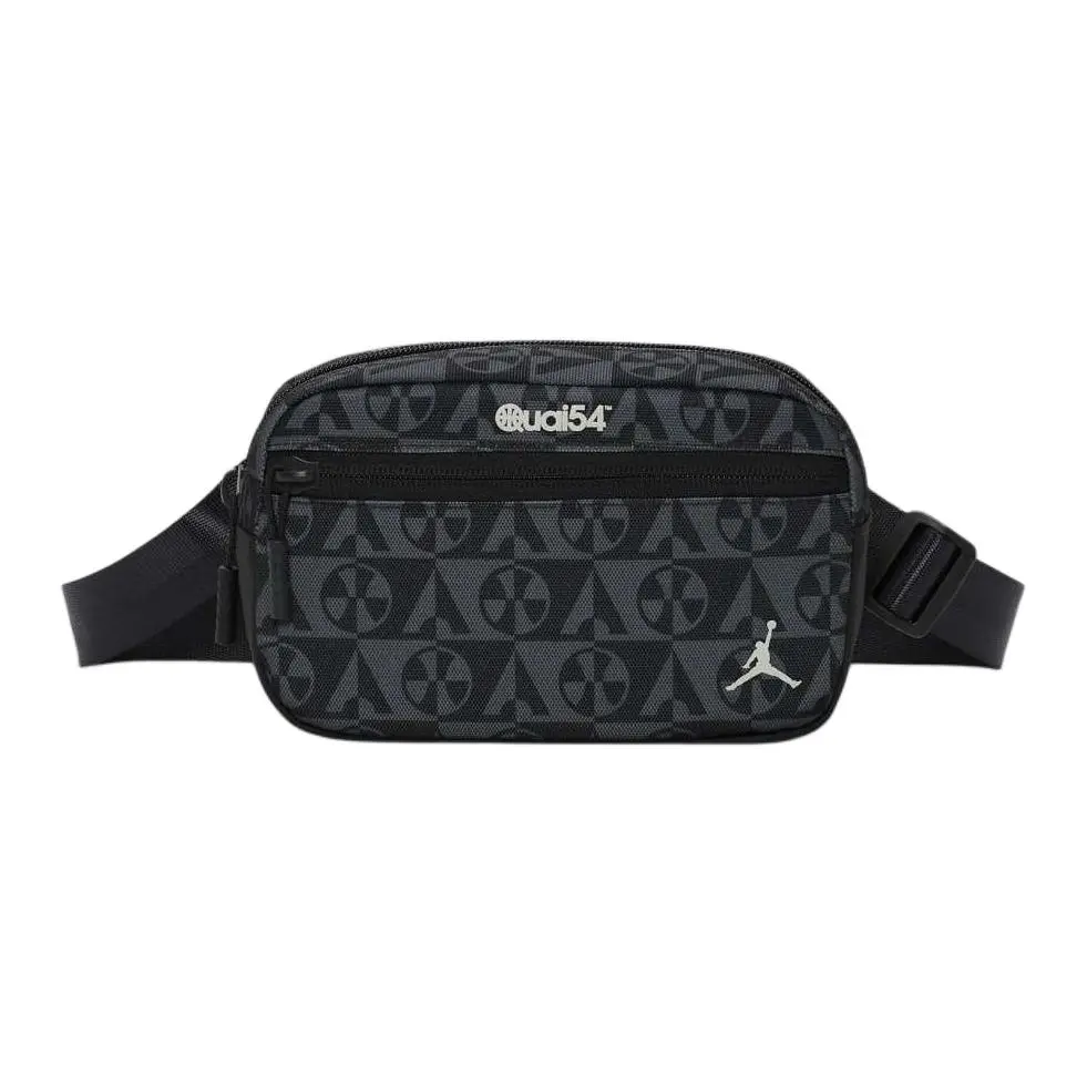 Jordan Quai 54 Polyester Camera Bag, Crossbody Bag, Shoulder Bag Regular Unisex Light Black