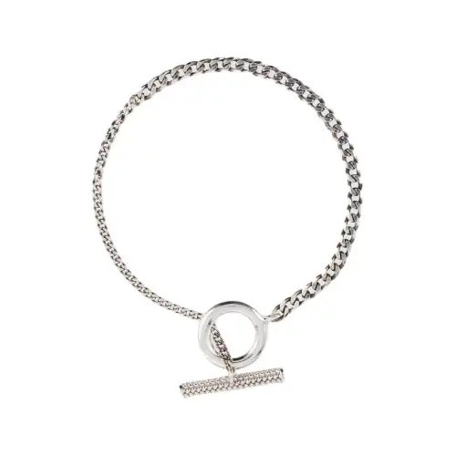 Bottega Veneta Sterling Silver Bracelets Men's Silver
