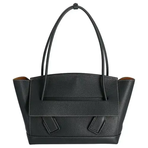Bottega Veneta ARCO TOTE Calfskin Tote Bag, Shopping Bag, Handbag, Shoulder Bag Women's Black
