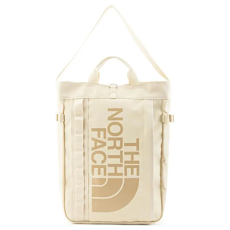 THE NORTH FACE 19L One Shoulder Crossbody Portable Outdoor Bag Polyester Gravel Sand & Stone Tan Multicolor Unisex