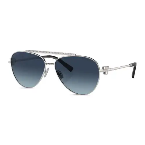 Tiffany & CO. crystal-embellished round-frame sunglasses