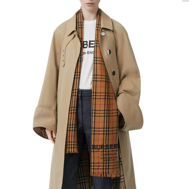 Шарф Burberry (разноцветный) — фото 4
