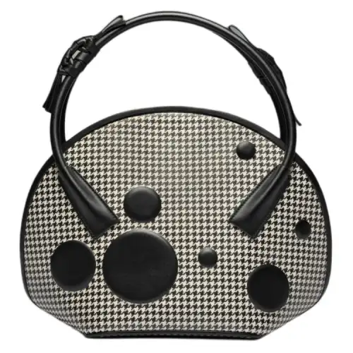 Maison Margiela Cotton Handbag Women's White & Black