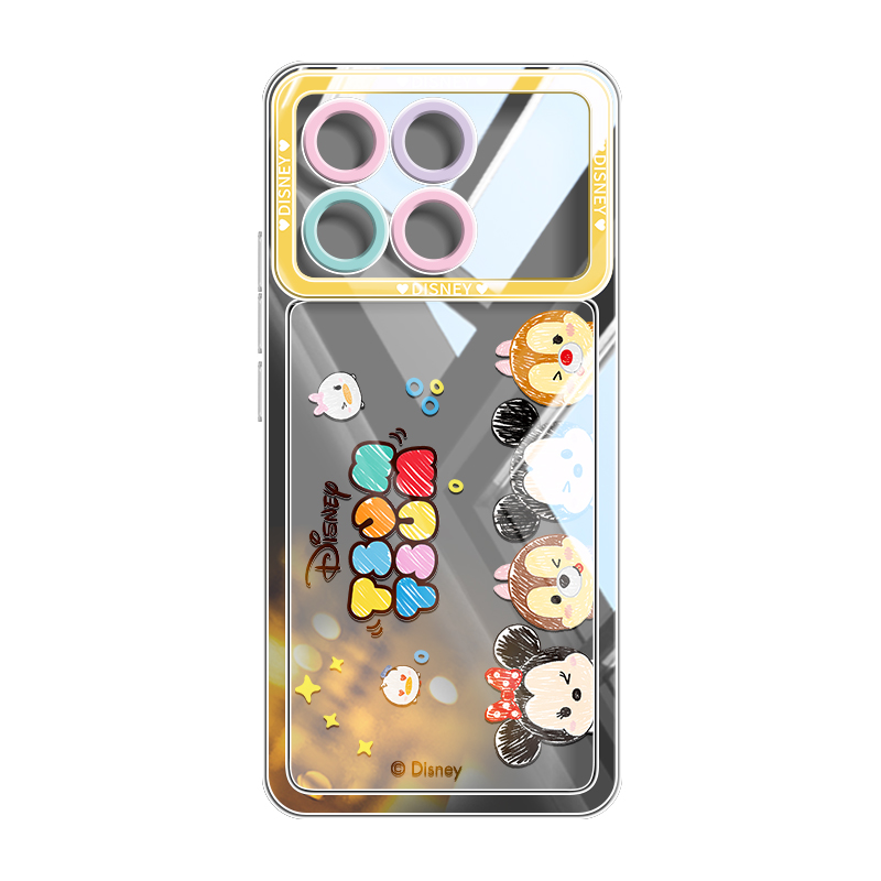 Disney Disney, xiaomi, silicone cute fashionable ultra thin protective bag, high quality compatible phone case, material, fall protection, Japanese and Korean, for beloved