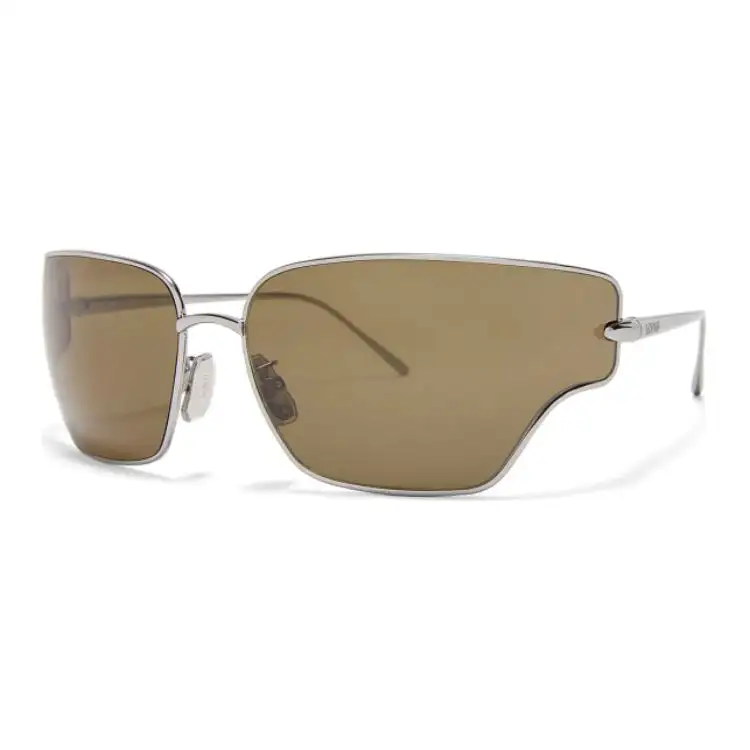 LOEWE Irregular Shape Sunglasses Unisex Silver