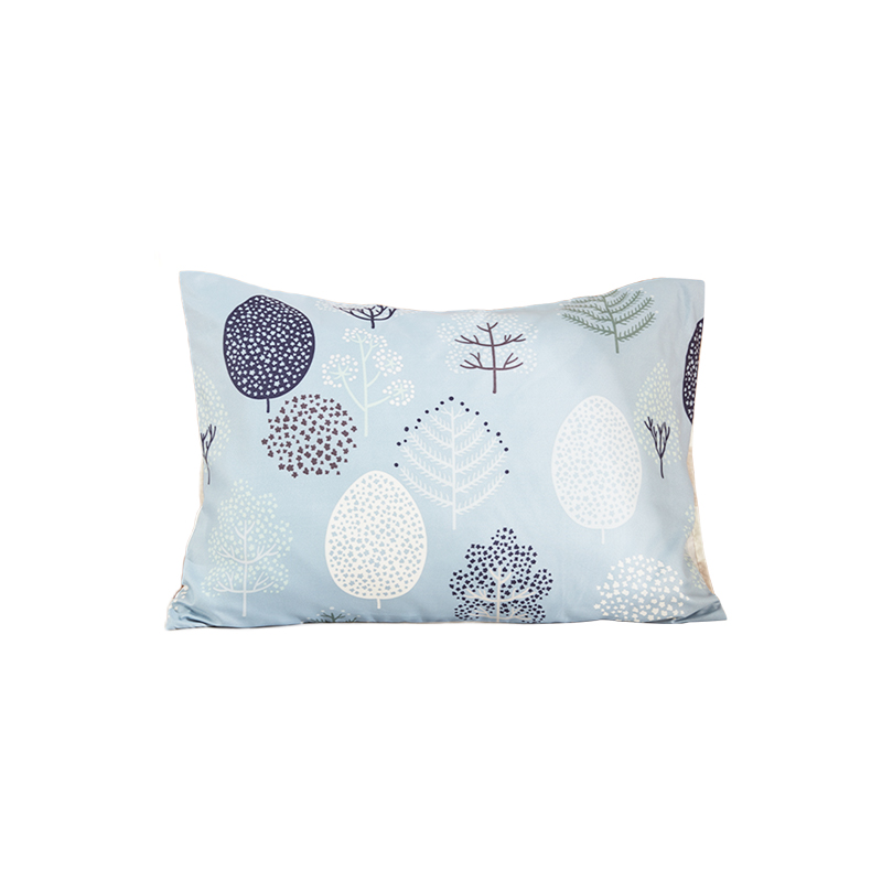 NITORI Japanese original design pillowcase bedroom office school single pillowcase coreless dormitory simple and fresh pillowcase Starlight Forest INS style Muji wind season