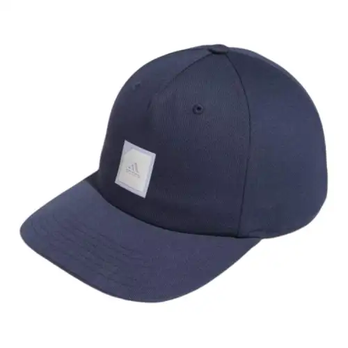Adidas 100% Cotton Baseball Caps Men's Trace Blue
