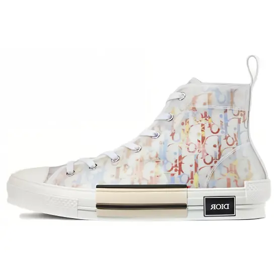 DIOR B23 High Top Multicolor Oblique