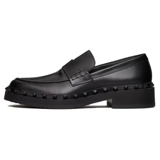 Valentino Garavani Rockstud Leather Loafers