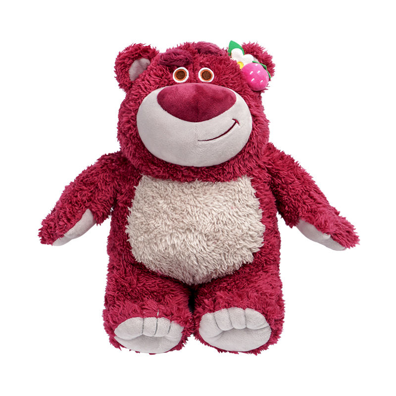 POTDEMIEL Honey Jar × Disney/Disney Strawberry Bear Cute, Soft, Fragrant (Except Special Edition) Raspberry Color Doll Plush Doll 20-50cm Height