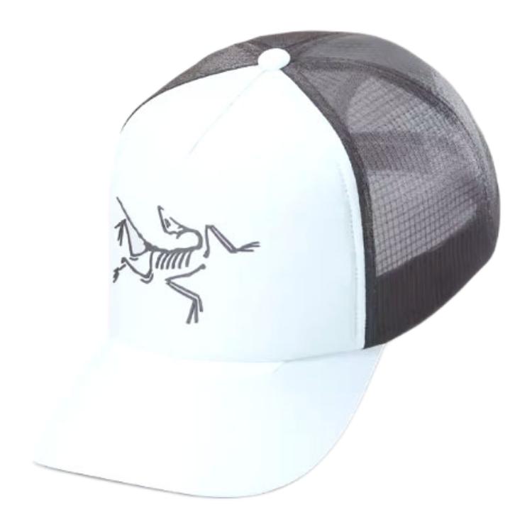 Кепка Arcteryx BIRD TRUCKER CURVED (серо-белая)