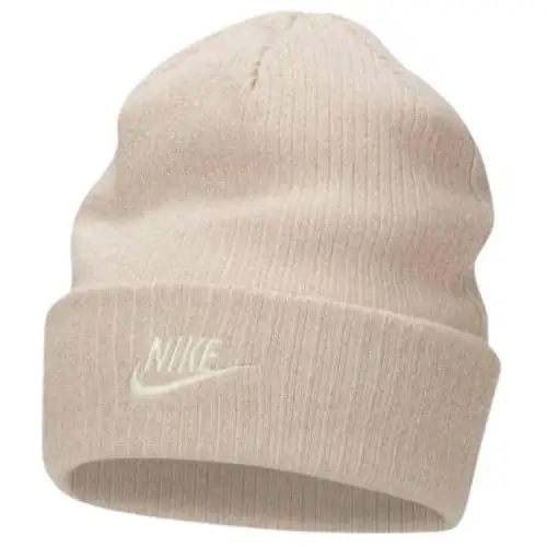 Nike Metal Yarn Beanies Unisex Beige