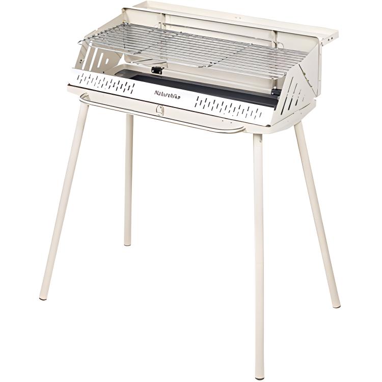 NATUREHIKE Barbecue Supplies BBQ Grill/Grill Rack Cold Rolled Sheet, Stainless Steel, Enamel 80×48×84cm