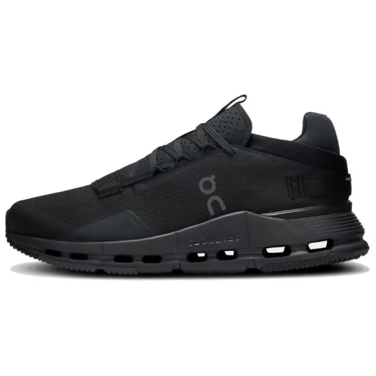On Cloudnova 2 Running Shoes Men Low-Top Black