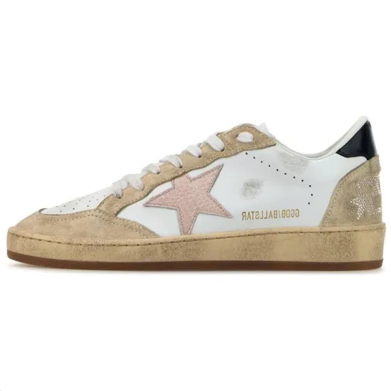 Golden Goose Skateboard Shoes Women's Low-Top Brown