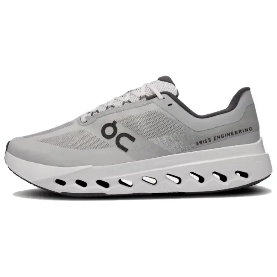 On Cloudsurfer Anti Slip Wear Resistant Low Top Casual Running Shoes Men's White