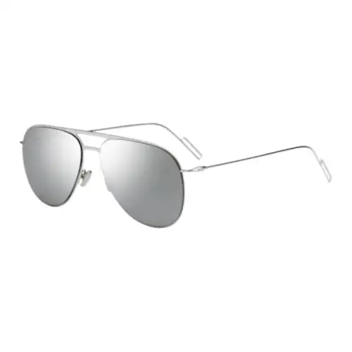DIOR Metal Aviator Sunglasses Men's Silver