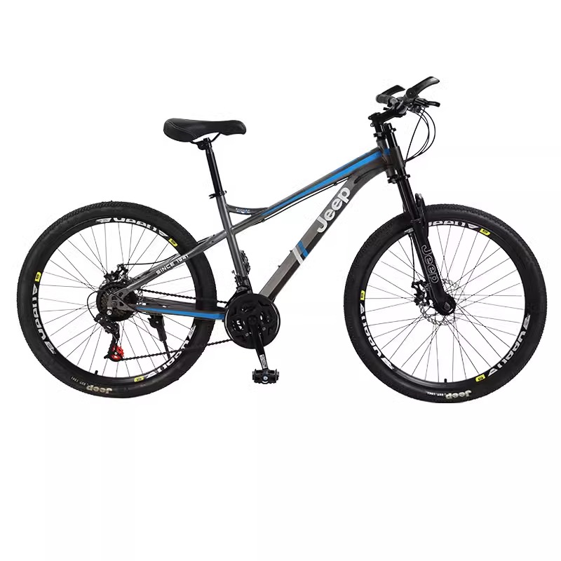 Jeep High Carbon Steel Disc Brake Mountain Bikes Commute Adults 26*17 Inches