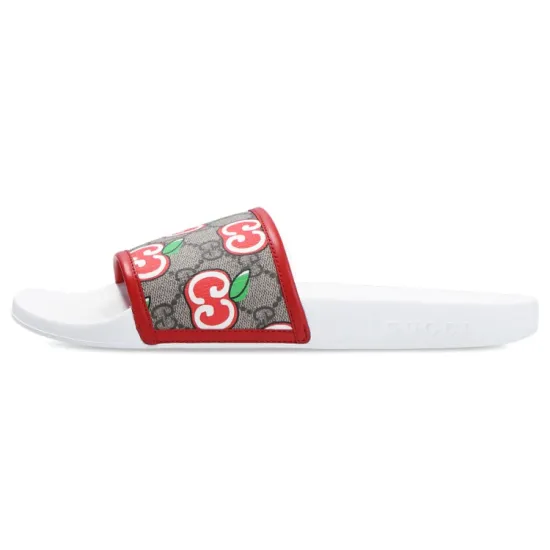 GUCCI Slide 'Apple Logo' Women's