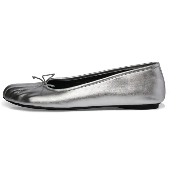 Balenciaga Anatomic Bow-Tie Ballerina Flats Women's