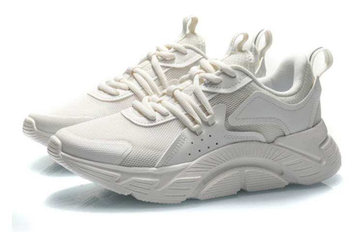 Li Ning Non slip Lightweight Low top Running Shoes Women’s White